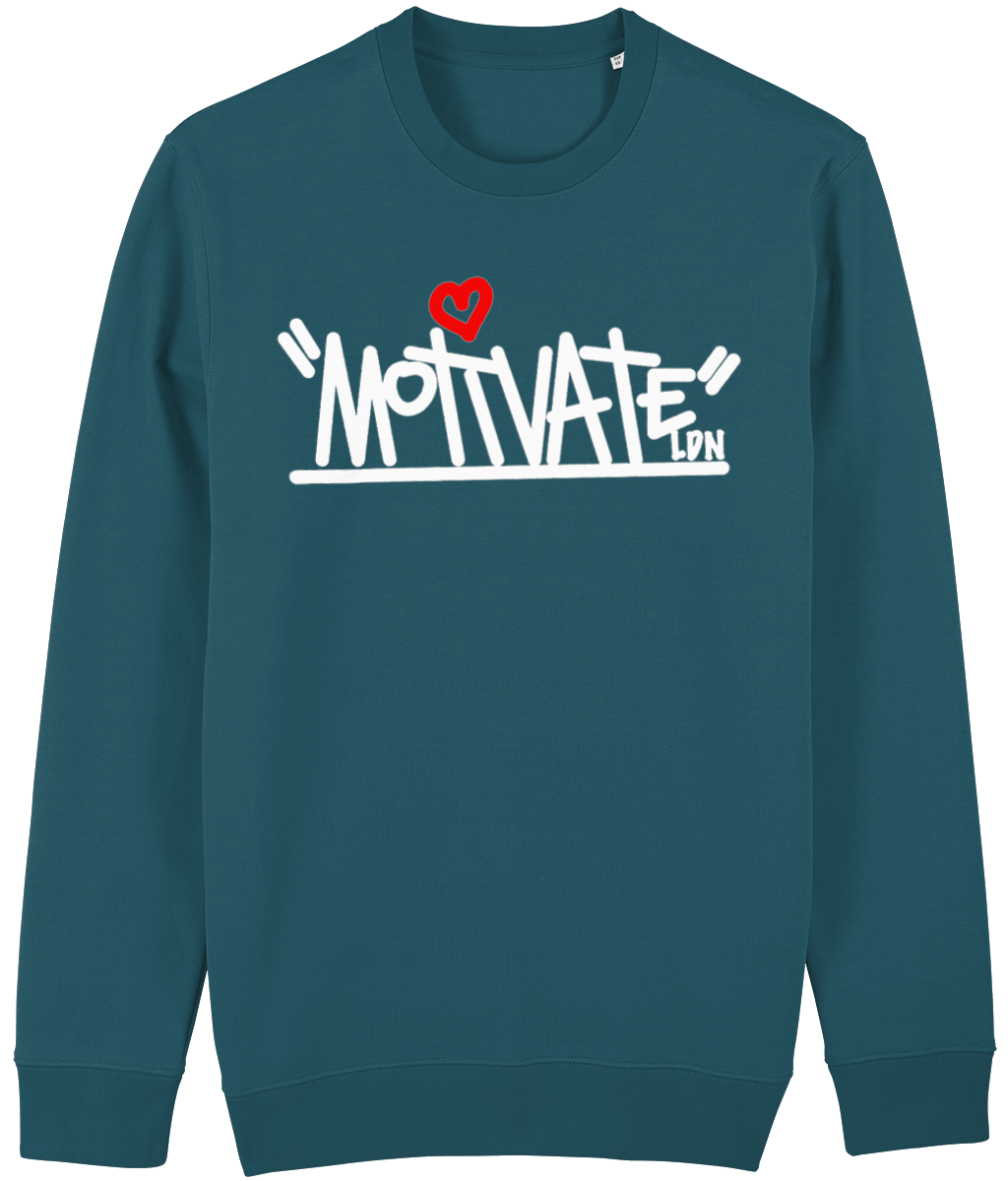 Motivate LDN OG Logo Sweatshirt 2.0 (white)