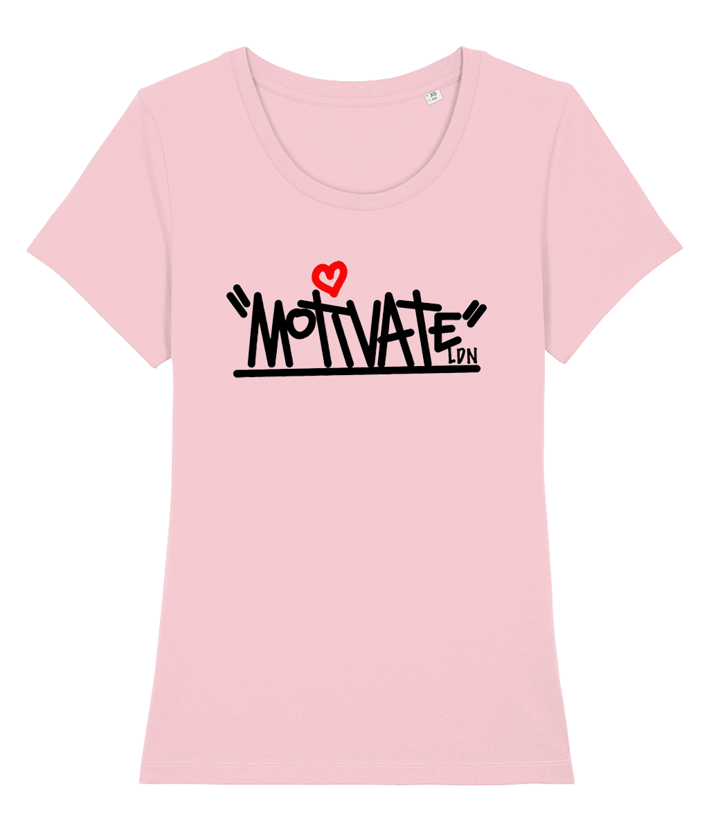 Motivate LDN OG Logo 2.0 Womens (black) Tee