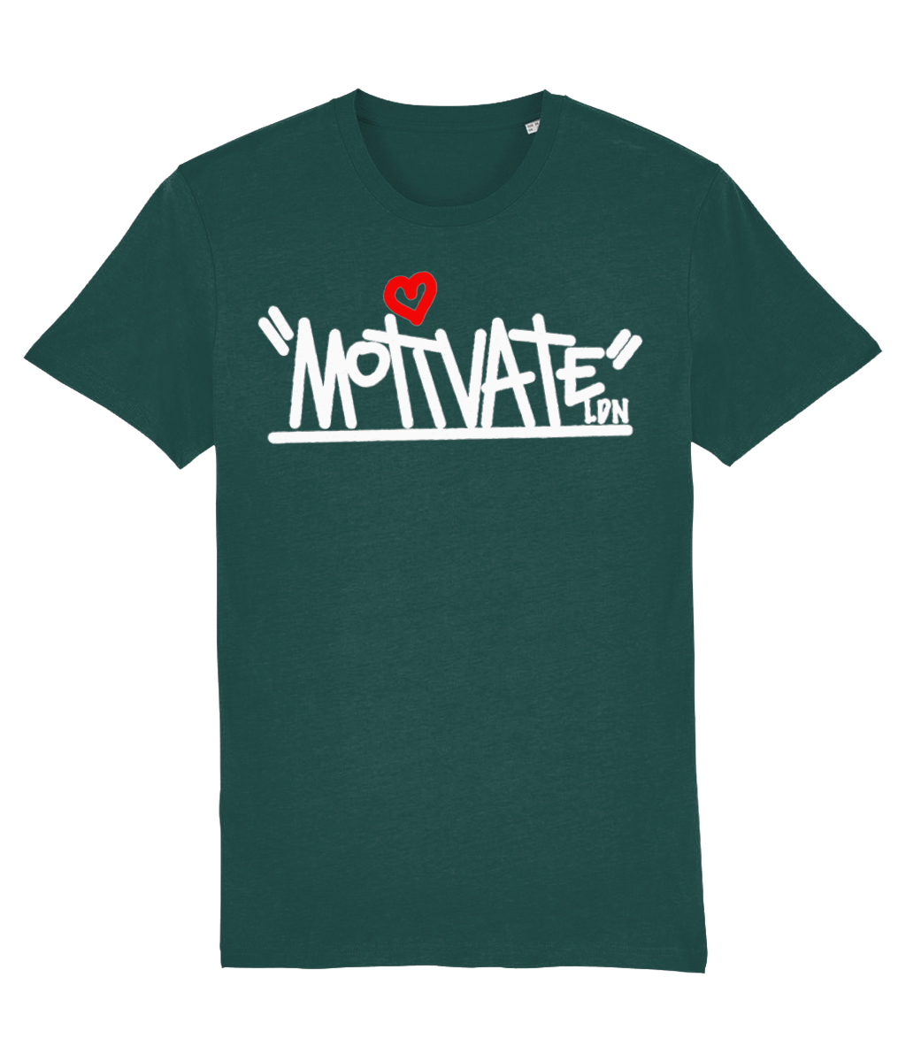 Motivate LDN OG Logo 2.0 (white) Tee