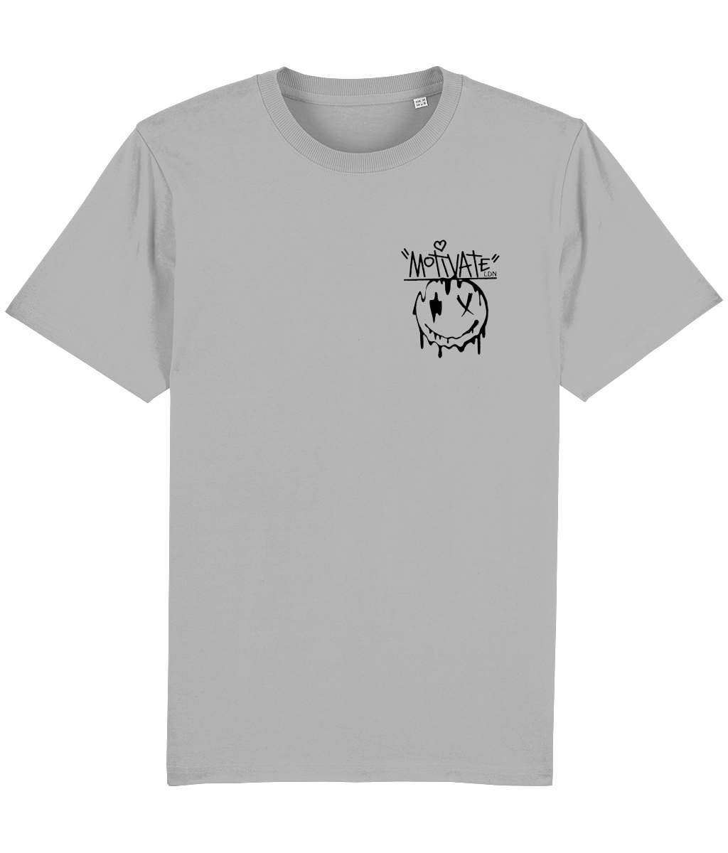 Motivate LDN UNIQUE Smiley Drip Heavy Tee