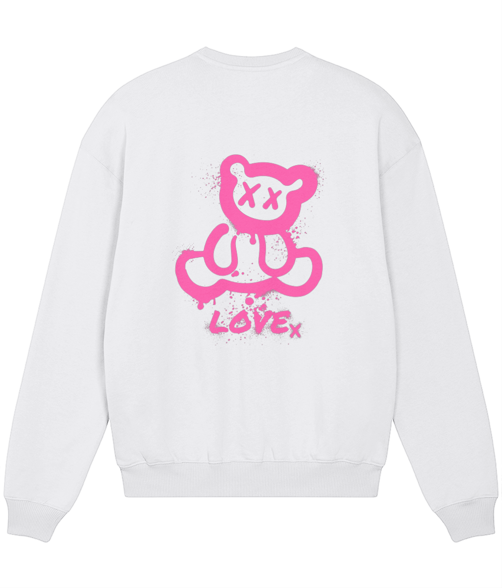 Motivate LDN Bear Love Black Logo Sweatshirt
