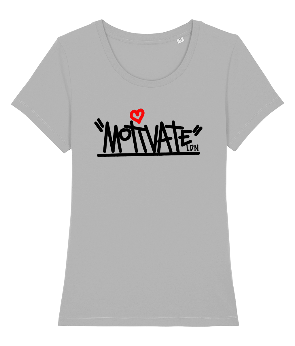 Motivate LDN OG Logo 2.0 Womens (black) Tee