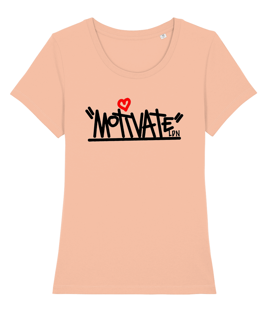 Motivate LDN OG Logo 2.0 Womens (black) Tee