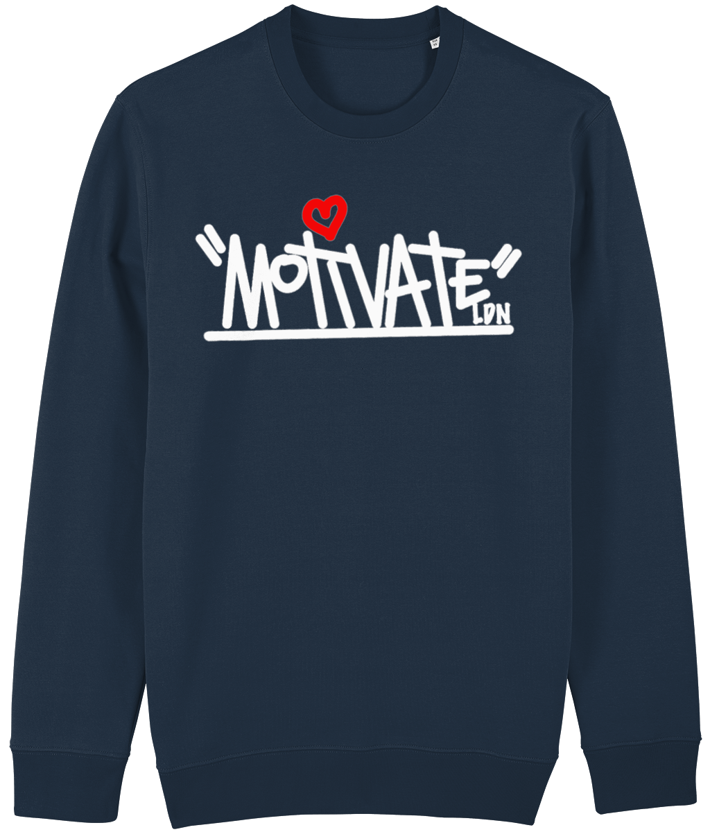 Motivate LDN OG Logo Sweatshirt 2.0 (white)