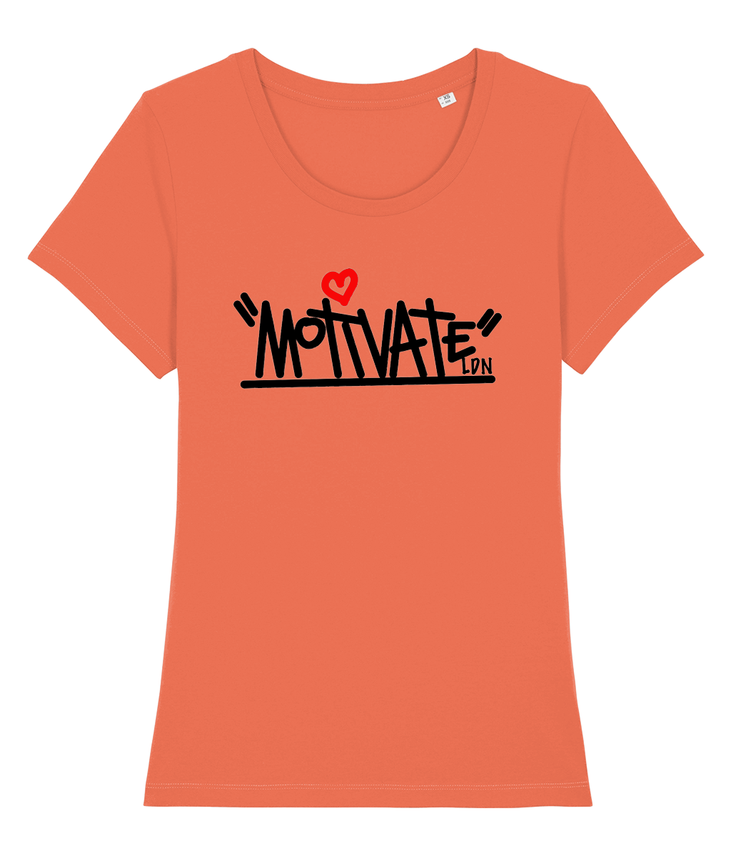 Motivate LDN OG Logo 2.0 Womens (black) Tee
