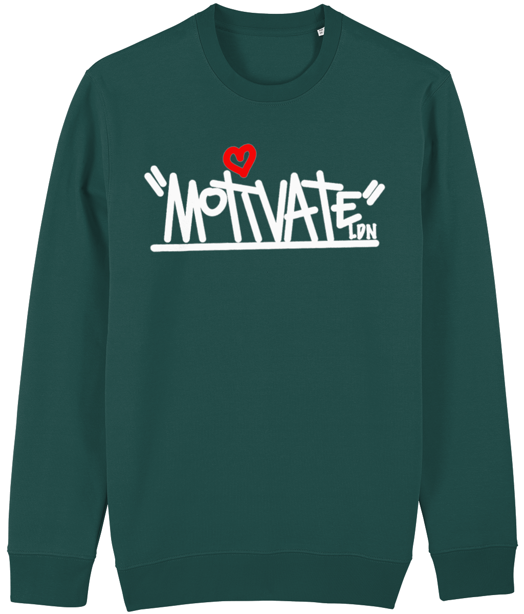 Motivate LDN OG Logo Sweatshirt 2.0 (white)