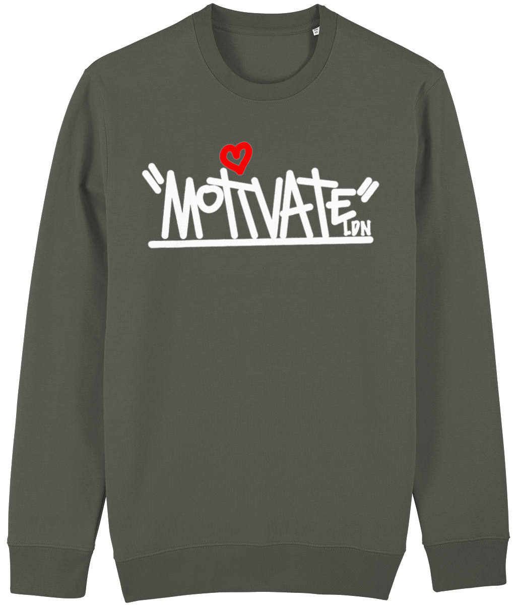 Motivate LDN OG Logo Sweatshirt 2.0 (white)