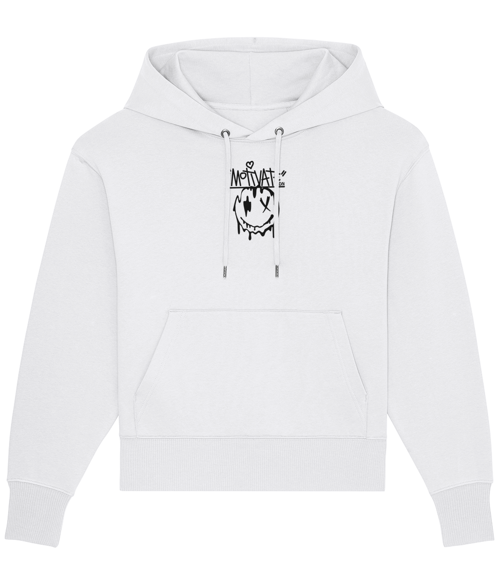 Motivate LDN UNIQUE Smiley Drip Oversize Hoodie