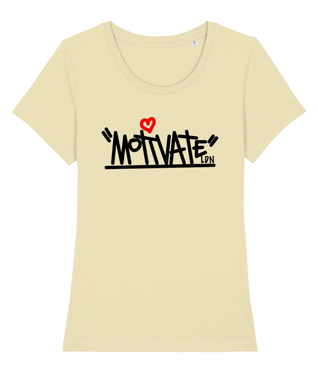 Motivate LDN OG Logo 2.0 Womens (black) Tee