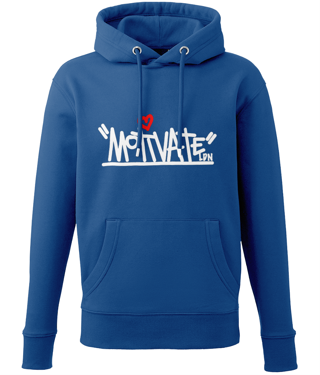 Motivate LDN OG Logo 2.0 (white) Hoodie