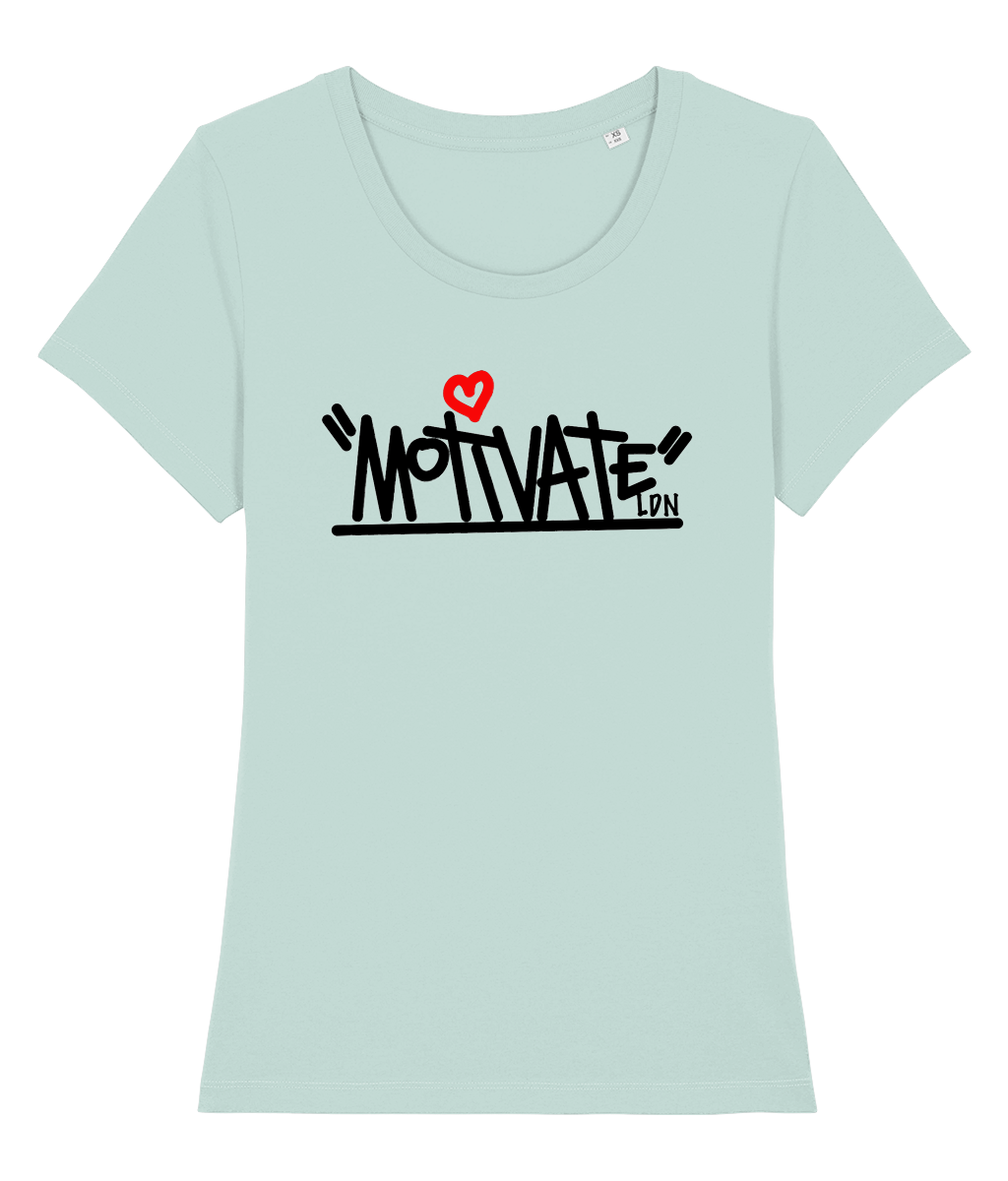 Motivate LDN OG Logo 2.0 Womens (black) Tee