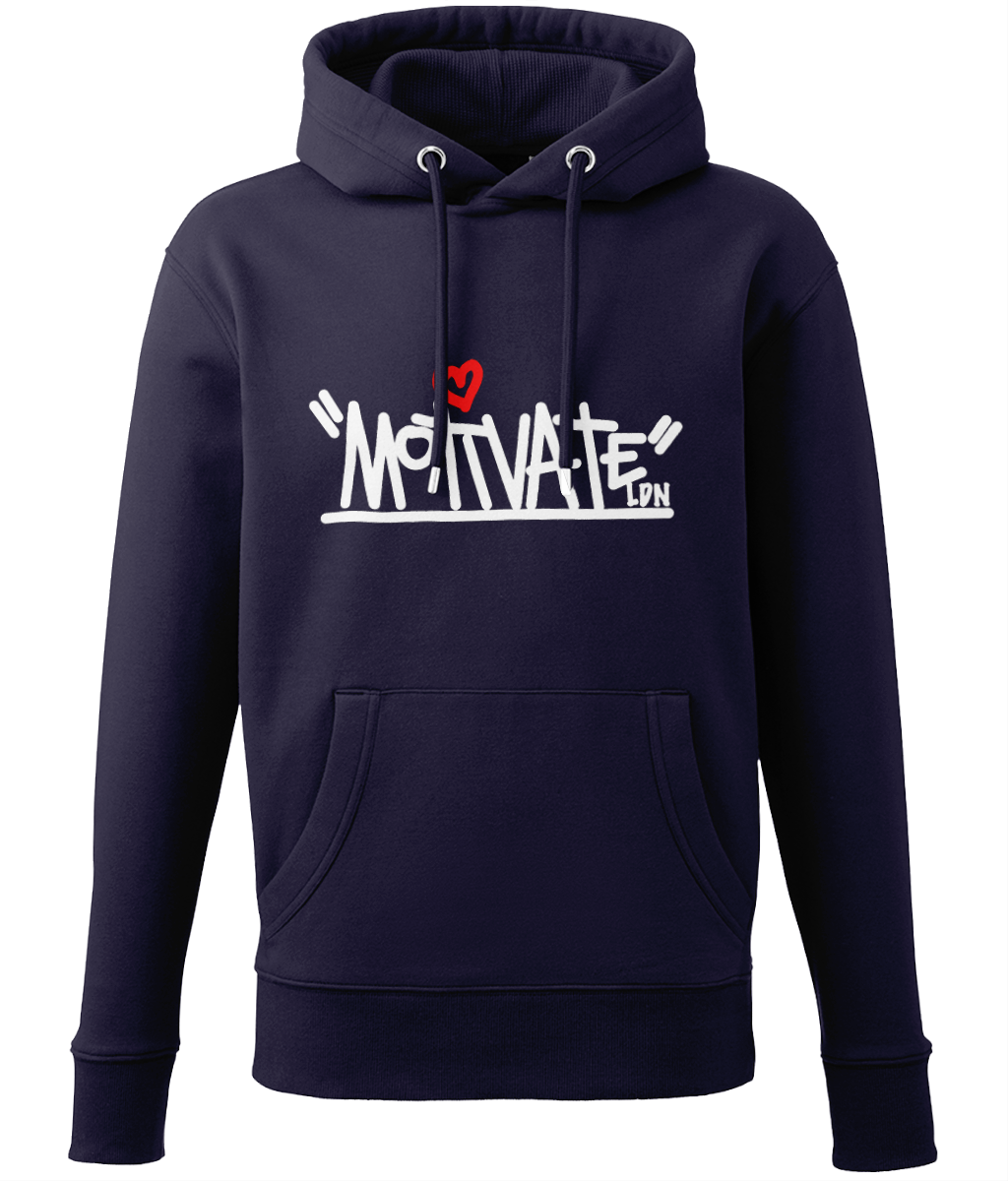 Motivate LDN OG Logo 2.0 (white) Hoodie