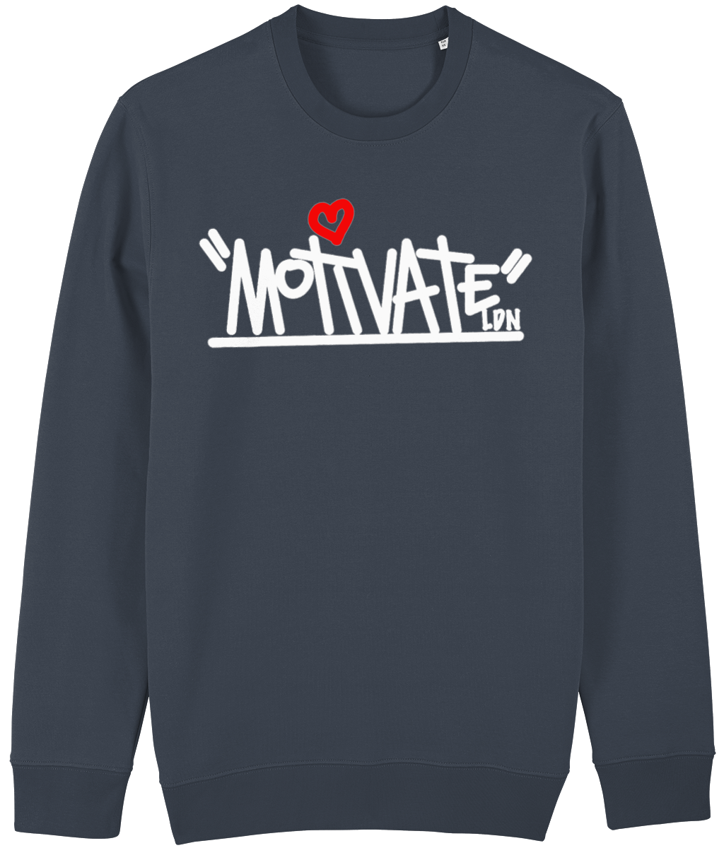 Motivate LDN OG Logo Sweatshirt 2.0 (white)