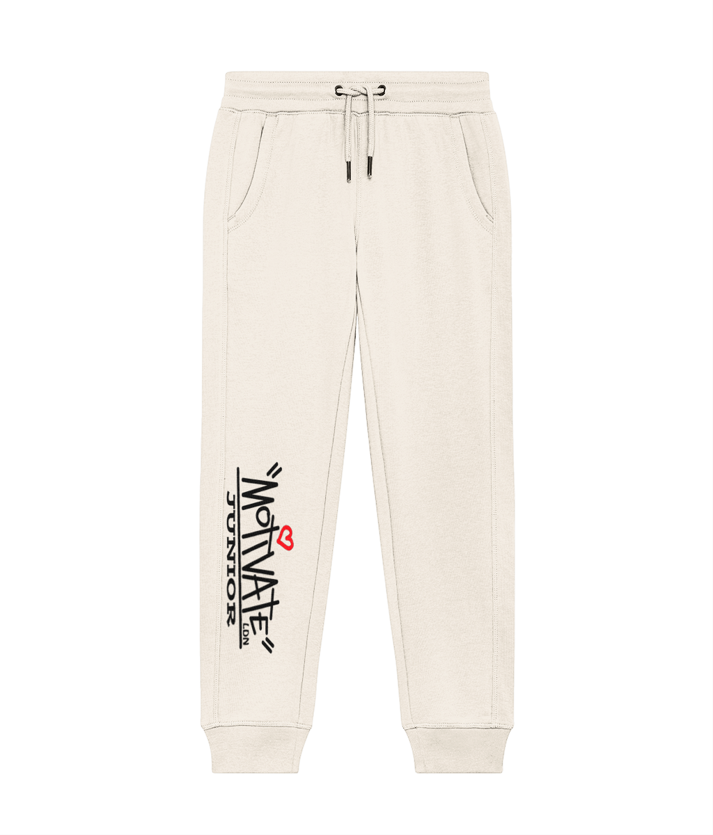 Motivate LDN Junior Black Logo Kids Joggers