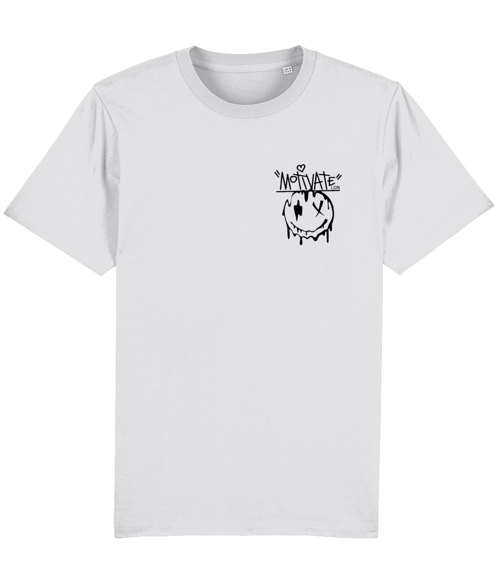 Motivate LDN UNIQUE Smiley Drip Heavy Tee