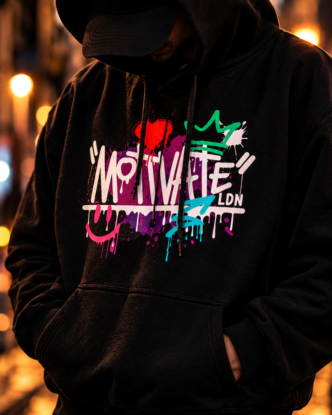 Bear Love Night Hoodie