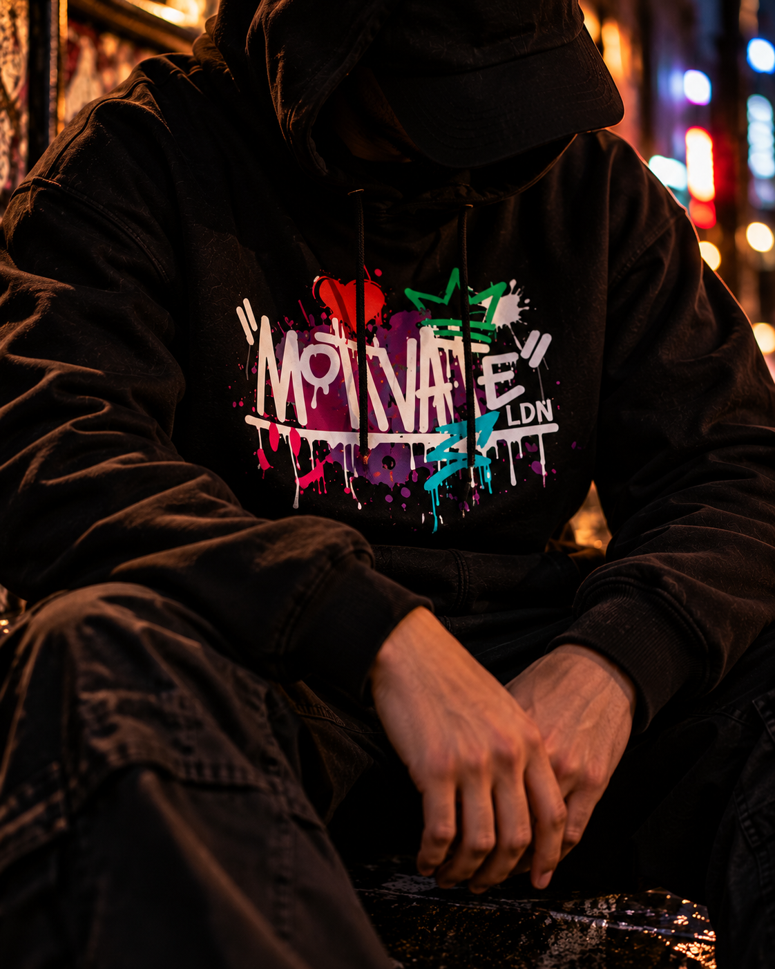 Bear Love Night Hoodie
